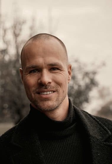 Daniel Hascher, Porträt im Freien